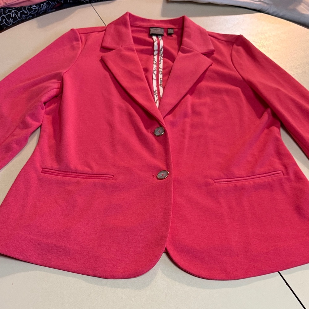 Rafaella M Vibrant Pink Blazer